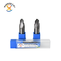 Fraise à queue Warrior's Bit 4 cannelures en carbure monobloc, diamètre de queue 1/4 1/2 pouce, haute vitesse, précision, CNC, outils OEM/ODM pour le bois