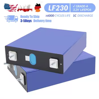 Baterai tenaga surya Pengiriman cepat EU AS baterai Kelas A EVE LF230 3.2V 200AH 202AH 230AH 240AH Lifepo4 baterai ion Lithium