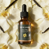 Huile parfumée à la vanille longue durée et à l'odeur intense pour la fabrication de parfums et de bougies, pour hôtels et cigares, 1 kg, vente en gros
