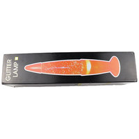 Lampe à LED en gros, style lampe à lave, avec bouteille en verre colorée et scintillante en forme de fusée, base lumineuse de table, corps en aluminium arc-en-ciel, article décoratif pour chambre à coucher
