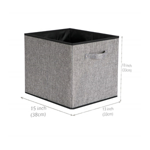 Đa-Mục Đích Giỏ Tổ Chức Có Thể Gập Lại Lưu Trữ Hộp Vải Cube Lưu Trữ Thùng <span class=keywords><strong>13</strong></span> Inch Cho Đồ Chơi Quần Áo tissu Hộp - Product Image 2