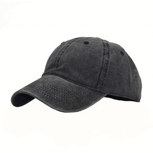 Casquette de baseball en jean personnalisable avec logo, protection solaire, pour sports de plein air, casquette souple unie - Product Image 2