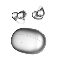 Écouteurs sans fil à conduction osseuse TWS Open Ear pour le sport, avec puce JL 5.3, étanchéité IPX5, contrôle tactile et affichage LED