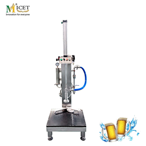 Máquina de Llenado de Barriles Neumática de Cabezal Único MICET 380V, Llenado Automático de Barriles de Tamaño Variable Ajustable, Alta Precisión 5000ml - Product Image 2