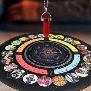 Nappe Triphasée Etoile à Cinq Branches en Métal Tarrob <span class=keywords><strong>Oracle</strong></span> Card Nappe Tarot Sermon 22CM - Product Image 3