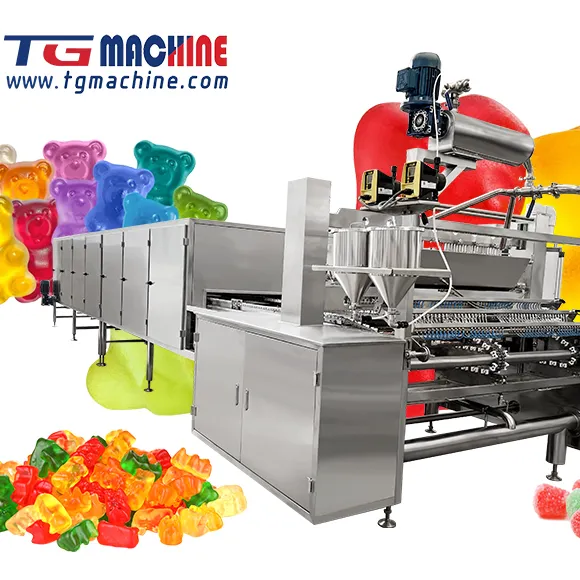 Voll automatische Maschine zur Herstellung von Vitamin Mineralien Gummibärchen Nahrungs ergänzungs mittel Maschine