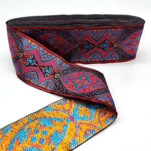 ริบบิ้นผ้าโพลีเอสเตอร์ 100% ลายปักโลโก้แบบแจ็คการ์ดสไตล์วินเทจ พร้อมลวดลายแบบกำหนดเอง - Product Image 2