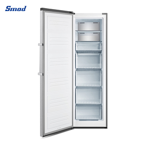 300l Stainless Steel Led Light Single Door Frost Free Upright <b>Freezer</b> Dsd-338wh Upright <b>Freezer</b> - Product Image 2