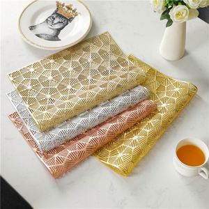 แผ่นรองจานกระดาษทรงกลมทอมือ ดีไซน์สวยทันสมัย - Product Image 4