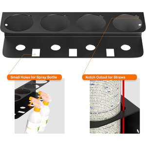 <b>Spray</b> can storage rack, wall-<b>mounted</b> <b>spray</b> bottle holder, garage wall shelf, multi-functional storage tool rack - Product Image 3