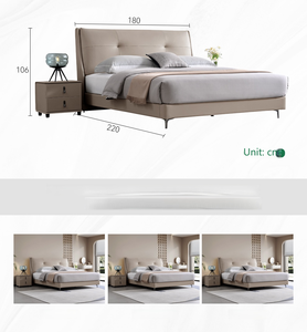 Lit de style simple - Résistant à la transpiration et à l'huile, anti-fissures, résistant à la chaleur, pouvant être désinfecté à l'alcool, <span class=keywords><strong>matelas</strong></span> souple - Product Image 6