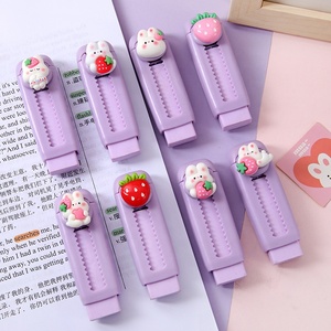 Dễ thương phim hoạt hình bút chì tẩy động vật có thể thu vào tẩy sinh viên xách tay cao su mềm đồ dùng học tập tẩy - Product Image 3