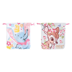 Pochette à cordon réutilisable en polaire personnalisable avec motif mignon - Product Image 1