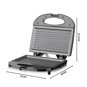 Machine à sandwichs chauffante double face et machine multifonctionnelle pour gaufres et steaks grillés pour le petit-déjeuner - Product Image 5