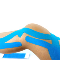 Offre Spéciale – Bande de Kinésiologie Athlétique Adhésive en Coton Rigide de 5 cm, Pré-découpée et Imperméable pour les Amateurs de Sport