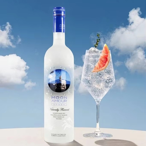 Vodka AMOR MOON OEM ODM 750ml 40% ABV, Vodka China Premium Suave para Cócteles, Venta al Por Mayor de Fábrica - Product Image 1