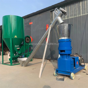 2 4 6 8 mm động vật Thức ăn viên Máy thức ăn pelletizing Máy chế biến Gia cầm Gà gia súc cừu thức ăn dây chuyền sản xuất - Product Image 5