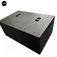 Subwoofer DJ double 21 pouces BSX avec design à longue excursion, système sonore passif/actif, en contreplaqué, subwoofers professionnels