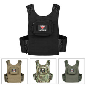 Gilet tactique porte-plaques Molle à dégagement rapide, gilet de sécurité extérieur réglable pour adultes, gilet de combat, Chaleco Táctico - Product Image 3