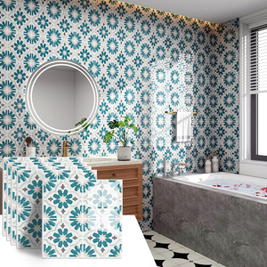 Adhesivo de Pared 3D Moderno <span class=keywords><strong>con</strong></span> Diseño de Cristal, <span class=keywords><strong>Parquet</strong></span> Autoadhesivo Europeo para Decoración de Interiores, Baños y Cocinas - Product Image 1