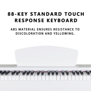 <span class=keywords><strong>Piano</strong></span> numérique portable professionnel à vendre, clavier 88 touches, planche sonore en bois massif, action <span class=keywords><strong>de</strong></span> marteau, haut-parleur intégré, rechargeable - Product Image 2