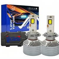 IKAS Factory - Bombillas LED Súper Brillantes para Automóvil, 60000LM, H1 H4 H7 9005 9006 H11 6500K 180W 360W, Faros Delanteros LED H4 H7