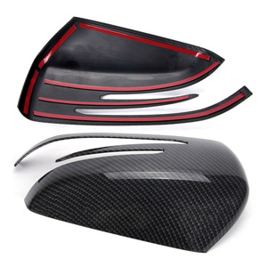 Cubiertas de Espejos Laterales de Fibra de Carbono para Mercedes-Benz, Juego Completo de Material ABS con Instalación con Cinta 3M - Product Image 5