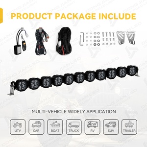 Barra de Luces LED RGB Modular Enlazable de 48 Pulgadas para Techo, Combinación de Haz de Luz para Conducción, para Jeep Bronco, <span class=keywords><strong>Polaris</strong></span> RZR, Can-Am Maverick, UTV, ATV, <span class=keywords><strong>4X4</strong></span> - Product Image 6