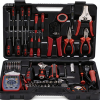 Electronics Electrical Tools Set 63-Piece Household Tool Multimeter Tester 1-Year Warranty Battery-Powered Carbon Steel OEM