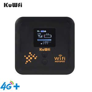 Thiết kế mới kuwfi Dual Band Pocket Router 4G + 1200Mbps LAN Port esim 4G LTE Router với khe cắm thẻ Sim - Product Image 1