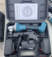 Meuleuse d'angle sans fil rechargeable au lithium haute puissance de qualité supérieure pour la découpe et le polissage DIY
