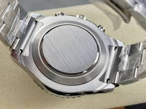 Reloj de Lujo de Alta Calidad, Mecánico, Cronógrafo, Resistente al Agua, 44 mm, KFfactory 1166-80, Acero 904L, Movimiento 7750, Cerámica Azul, Estilo Náutico - Product Image 6