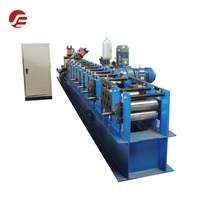 Máquina formadora de rollos de canal Furring completamente automática Máquina formadora de rollos de perfil V para fabricación de canales de techo