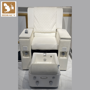Ensemble gratuit de luxe Bomacy Mobilier de salon de beauté Chaises de spa manucure massage pédicure - Product Image 2