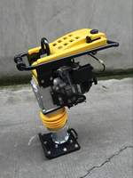 Machine à tasser vibrante Robin Eh-12 à moteur à essence, 160 lb, pour travaux de construction, tasseur vibrant, tasseur à saut, compacteur