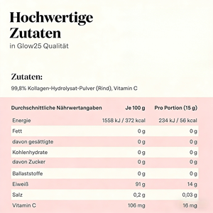 Péptidos de Colágeno Bovino Hidrolizado OEM 450g 99.8% Puro con Vitamina C en Polvo sin Sabor para Piel, Cabello y Articulaciones 30 Porciones - Product Image 4