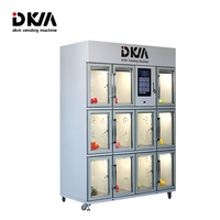DKM Smart 24/7 Réfrigérateur réfrigéré automatique Réfrigérateur Rose naturelle Boutique Bouquet de fleurs fraîches Distributeur automatique