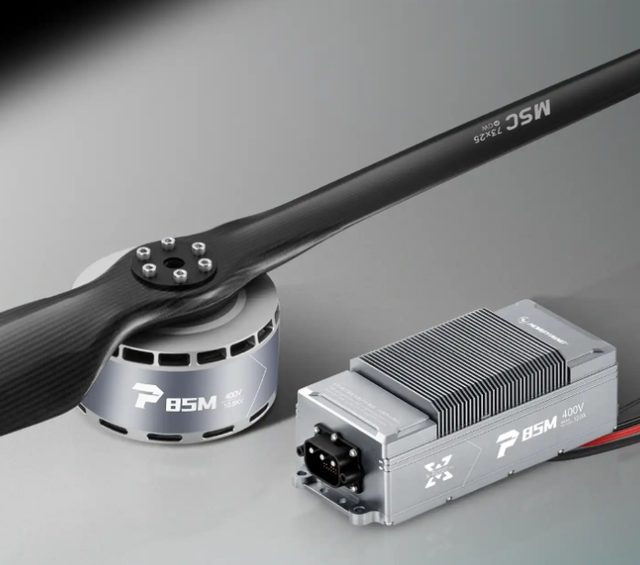 HOBBYWING P85M Integrated Drone Propulsion System 85kg Rated 178kg Max Heavy Lift Drone Motor for Large Industrial Cargo UAV