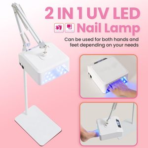 Đèn sấy móng tay <span class=keywords><strong>LED</strong></span> tự động cảm biến UV chuyên nghiệp AMDMG 2025 mới với chất liệu nhựa để làm khô sơn gel - Product Image 2
