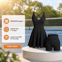 Gaun Rok Tenis Premium |   Set Skort Atletik dengan Resleting |   Layanan Satu Atap OEM/ODM Label Pribadi Kustom Grosir B2B