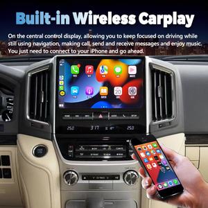 Radio Estéreo para Auto con Pantalla de 10'' y Carplay Inalámbrico para TOYOTA Land Cruiser 2008-2022, GPS, Android 13, Navegación, Bluetooth, Radio para Auto HU - Product Image 3