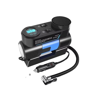 Compresseur d'air de gonflage de pneus Portable compact 150 <span class=keywords><strong>PSI</strong></span> 12V pompe à air électrique pour pneus de voiture arrêt automatique jauge <span class=keywords><strong>PSI</strong></span> numérique - Product Image 1