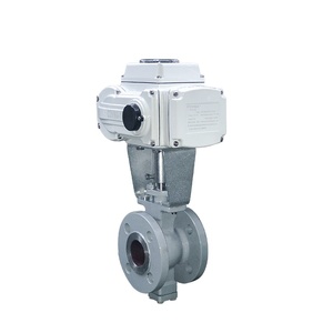 วาล์วบอลไฟฟ้าแบบหน้าแปลนรูปตัววี COVNA B2Bclearance Sale พร้อม Modbus RTU (RS485) วาล์วบอลไฟฟ้า PVC แบบ 2 ทาง UPVC - Product Image 2