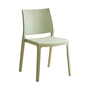 Chaise <span class=keywords><strong>de</strong></span> <span class=keywords><strong>salle</strong></span> à manger moderne empilable en plastique léger avec dossier coloré et solide pour la maison, le salon, la cuisine, la <span class=keywords><strong>salle</strong></span> à manger - Product Image 4