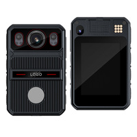 Caméra corporelle intelligente Android 4G avec positionnement BeiDou, vision nocturne HD 1080p, zoom optique 25x, interphone WiFi à distance et écran tactile 2,4 pouces