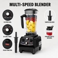 Lohas Commerciële Keukenapparatuur Blender Zware Kwaliteit Voedselverwerker Restaurant Hotel Smoothie Bar Professionele Leverancier