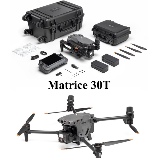 Matrice 30T Industrial-Grade Drone Long-Range Thermal Imaging 40+ Minute Flight Time Foldable Design Critical Asset Inspection