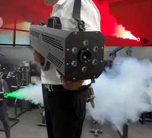Nuova Pistola per Nebbia da DJ Cannone a Luce RGB Potenza di Erogazione Vigorosa da 1500W Macchina per Nebbia Senza Co2 Utilizza Fluido per Nebbia Pistola per Fumo Portatile - Product Image 1