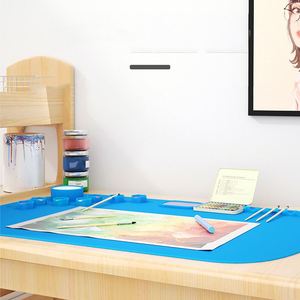 Classic Silicone Painting <b>Mat</b> Washable Children's Art <b>Mat</b> for Oil Painting & Drawing Customizable Color & Logo Graffiti <b>Board</b> - Product Image 3