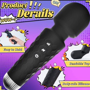 AITT Custom G Spot <span class=keywords><strong>Vibrator</strong></span> Wand 8 Kecepatan 20 Pola Getaran Stimulasi Klitoris Mainan Seks Dewasa USB Dapat Diisi Ulang IPX6 - Product Image 3